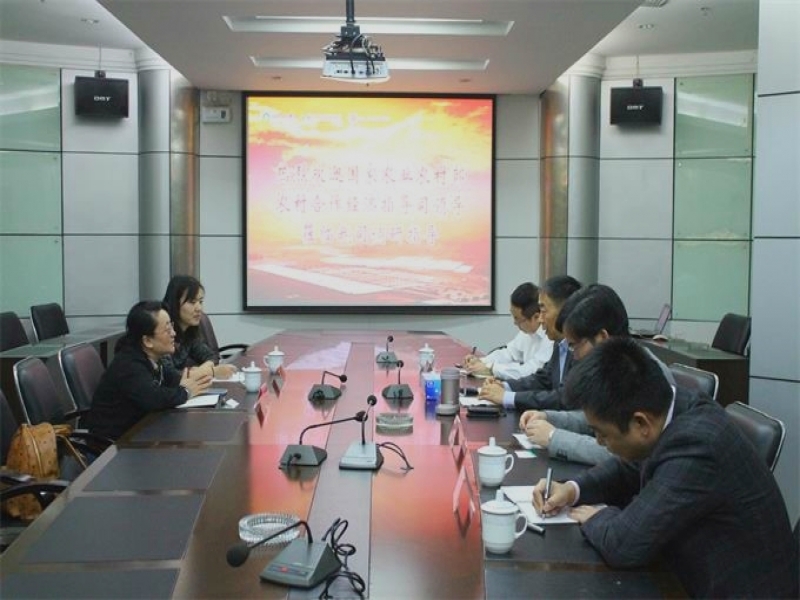 農業農村部農村合作經濟指導司劉玉萍處長訪問超大