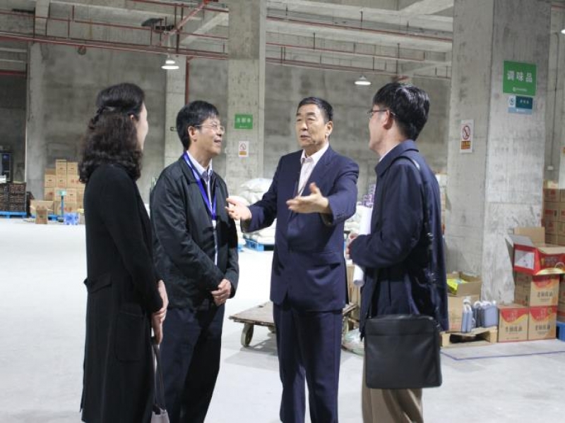 海南省農業農村廳副廳長趙詠望一行訪問超大