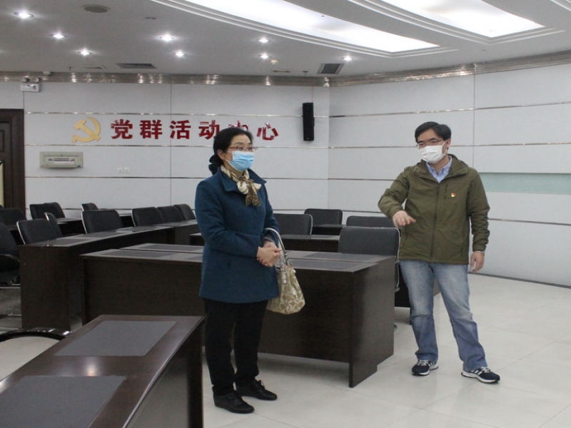 福州市商務行業兩新黨委調研超大黨建工作