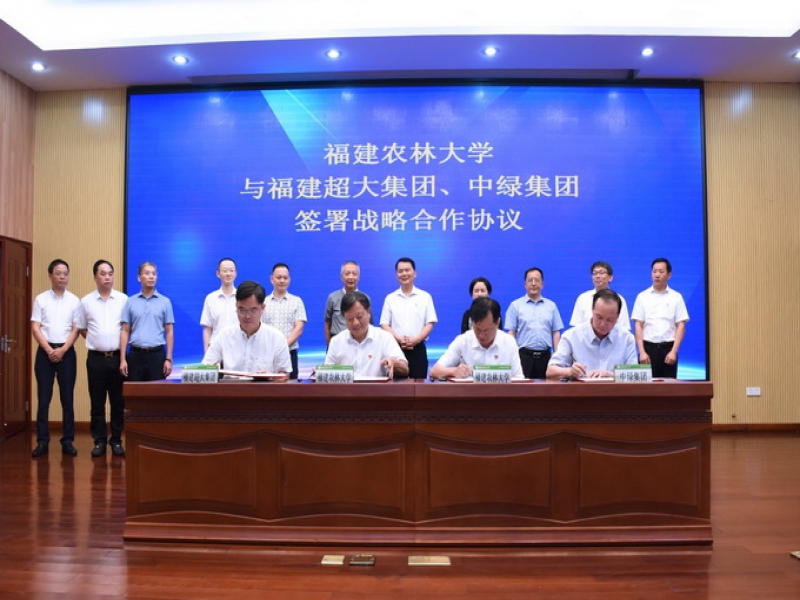 超大集團與福建農林大學簽訂產學研戰略合作協議